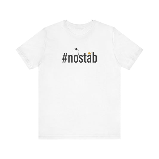 #nostab Unisex Jersey Short Sleeve Tee